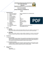 Ic-906a Impacto Ambiental en La Construccion II Ciclo