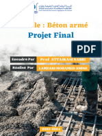 Module: Béton Armé: Projet Final