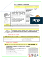 Ii - Propósitos de Aprendizaje Y Evidencias de Aprendizaje: Momentos de La Sesión