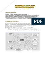 Tema 1. La Perspectiva Sociológica: Teoría Sociológica E Investigación Sociológica