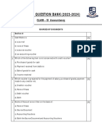 Class-Xi Accountancy CH-8 Question Bank Term-1 (2023-24)