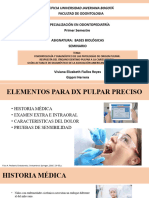 Diagnóstico Clínico Pulpar Seminario 15-02-2024