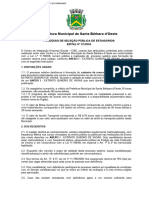 Edital 01-2024 - Prefeitura SBO - Prova Presencial - Contínuo 