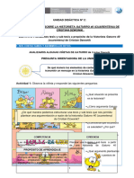 DMPA N°8 - LENGUA Y LITERATURA - 3° GRADO Cristofher