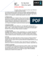 Actividades de Intervencion Ansiedad