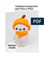 PDF Oso Calabaza Amigurumi Patron Gratis Paso A Paso