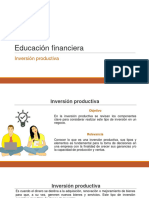 Inversión Financiera Productiva