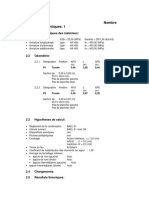 2 Poutre: A14 Nombre D'éléments Identiques: 1: 2.1 Caractéristiques Des Matériaux