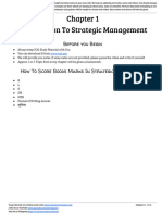 Introduction To Strategic Management: Before You Begin