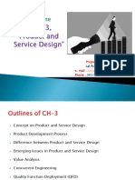 CH 3 Product and Service Design