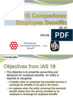 IFRS - IAS19 - Employee Benefits