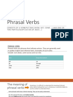 Phrasal Verbs