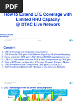 2-How To Extend DTAC LTE Coverage With Limited RRU Capacity