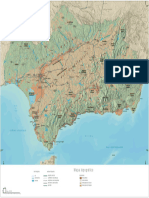 Plano Topográfico de Andalucia