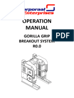 Gorilla Grip Breakout System Manual R0.0