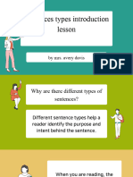 Sentence Types