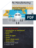 Aircrafts Manufacturing Mechanical Properties of Materiai