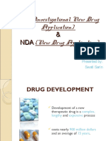 IND (Investigational New Drug & NDA (New Drug Application)