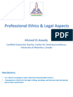 1 Professional Ethics