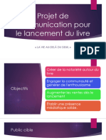 Plan de Communication Livre