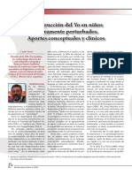 TEWEL Carlos - Construccion Del Yo en Niños Severamente Perturbados - Aportes Conceptuales y Clinicos - Revista Eipea Num 9 - Noviembre 2020