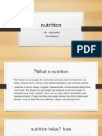 Nutrition פרזנטציה