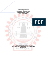 BCA Data Science (Scheme 2019-20)