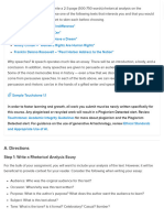 TOUCHSTONE 1.1 - Write A Rhetorical Analysis - Workplace Writing II - Sophia Learning