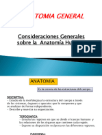 Consideraciones Generales Sobre Anatomia