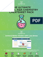 Aqa A-Level Chemistry Cheatsheet