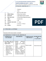 Actividad de Aprendizaje - Rima Asonante y Consonante