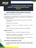 Modelo de Actuación Institucional Integral Frente A La Manifestación Pública - Mai2 MP