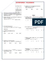 5° - Algebra - f1 - Polinomios