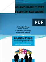 Parenting and Family Ties Counselling in The Home