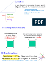 Class 01 Transformations