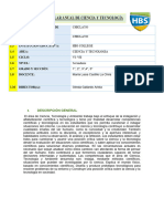 Planificacion Curricular Secundaria 2022-HBS