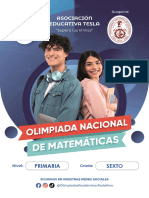 ??6° OLIMPIADAS DE MATEMATICAS 18 de Mayo