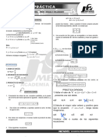 4 Practica de Ecuacion Cuadratica 2021