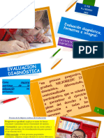 Evaluación Diagnóstica, Formativa e Integral