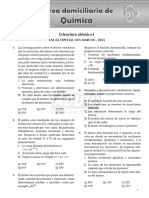 Química - Anual Especial San Marcos - 2023 - P. Domiciliarias - Aduni