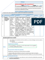 SES - MAT - Resolvemos Problemas de Ecuaciones I