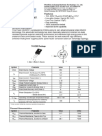 Features 12N65 650V N-Channel MOSFET: TO-220F Package