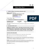 Acson 22 MSDS