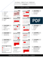 2024-2025 Gcfs Academic Calendar English