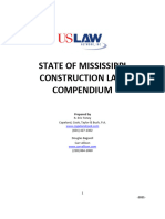 Mississippi USLAW-Construction Compendium 2021