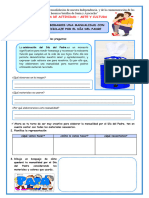 Ficha Arte-Elaboramos Una Manualidad Con Reciclaje Por El Día Del Padre