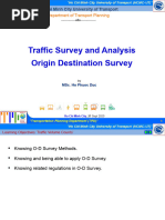 TDF - 2 Traffic Survey and Analysis - Origin Destination Survey - 18!11!2021 - Up Course