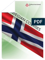 Norwegian Courses 2015