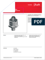 01-1丹佛斯压力变送器danfoss pressure transmitter& swtich