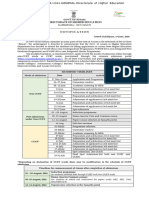 Notification of Revised Admission Timelines